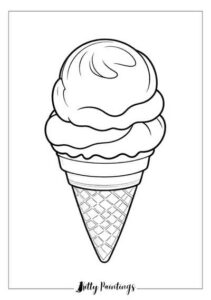 Free Printable Ice Cream Coloring Pages - 28 You Will Love