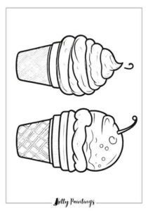 Free Printable Ice Cream Coloring Pages - 28 You Will Love