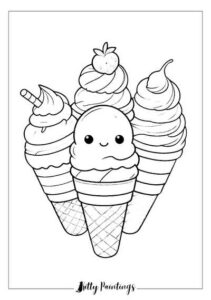 Free Printable Ice Cream Coloring Pages - 28 You Will Love