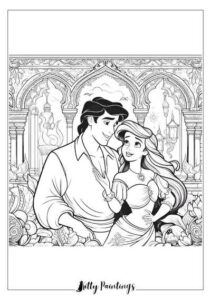 24+ Ariel Coloring Pages With Freee Printables for Kids