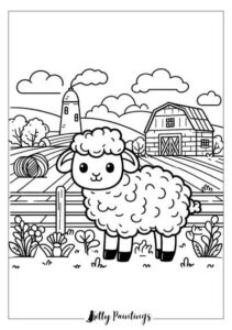 40 Farm Animals Coloring Pages for Kids (Free Printables)